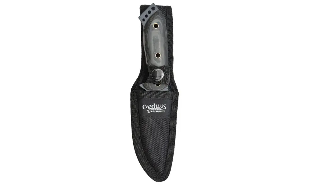 Camillus 7.75" Micarta Handle Fixed Blade Knife