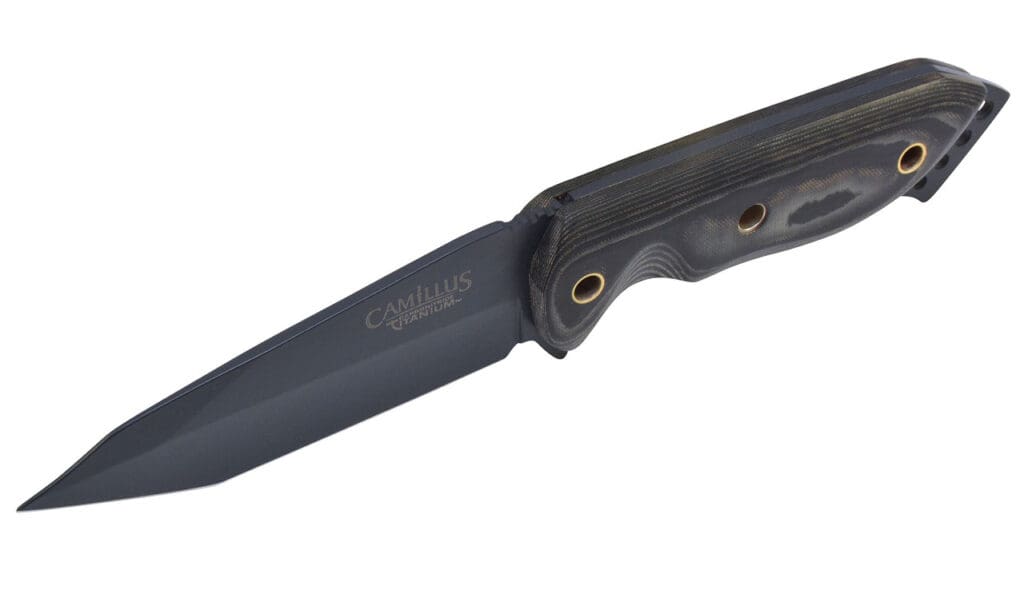 Camillus 7.75" Micarta Handle Fixed Blade Knife