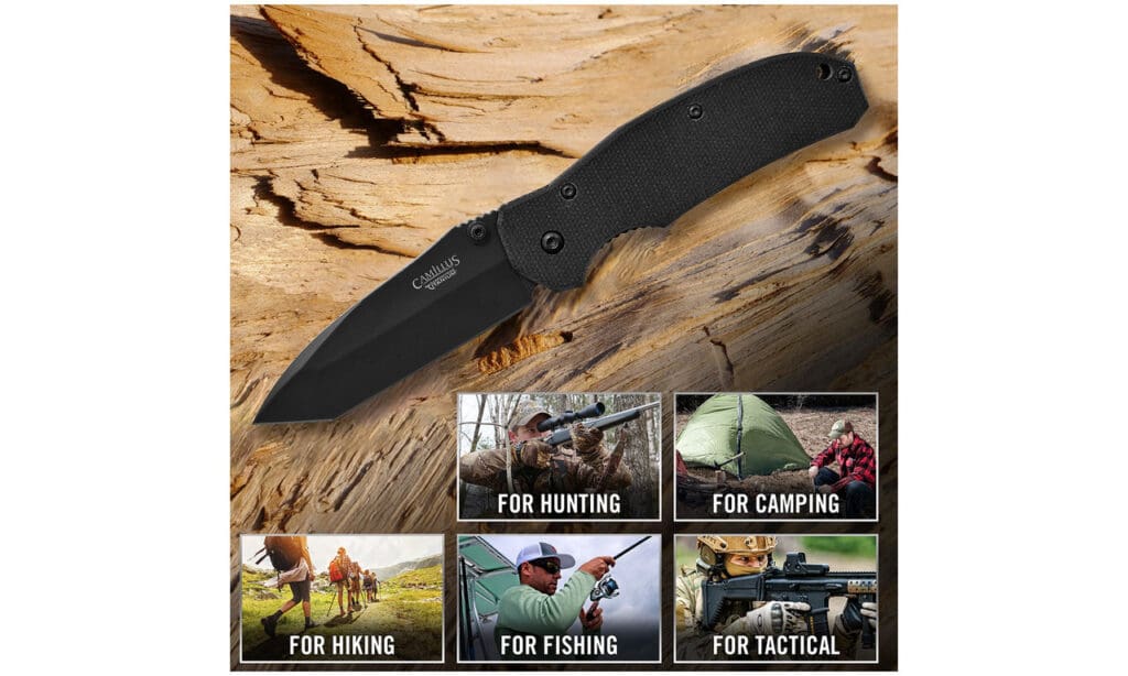Camillus Tanto 2 6.75" Folding Knife