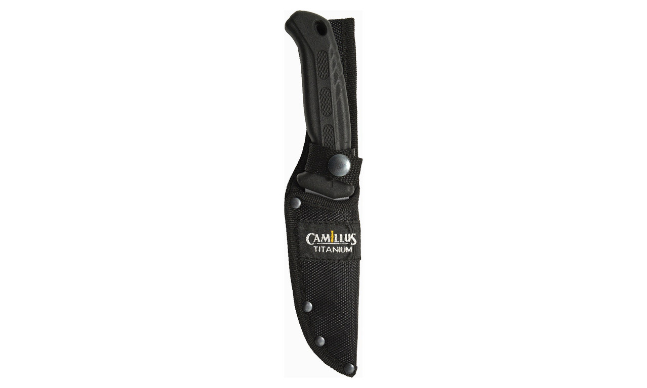 CAMILLUS YACHTSMAN ナイフ CAMILLUS Carbonitride Titanium Bonded Boot/Neck Knife HEATER