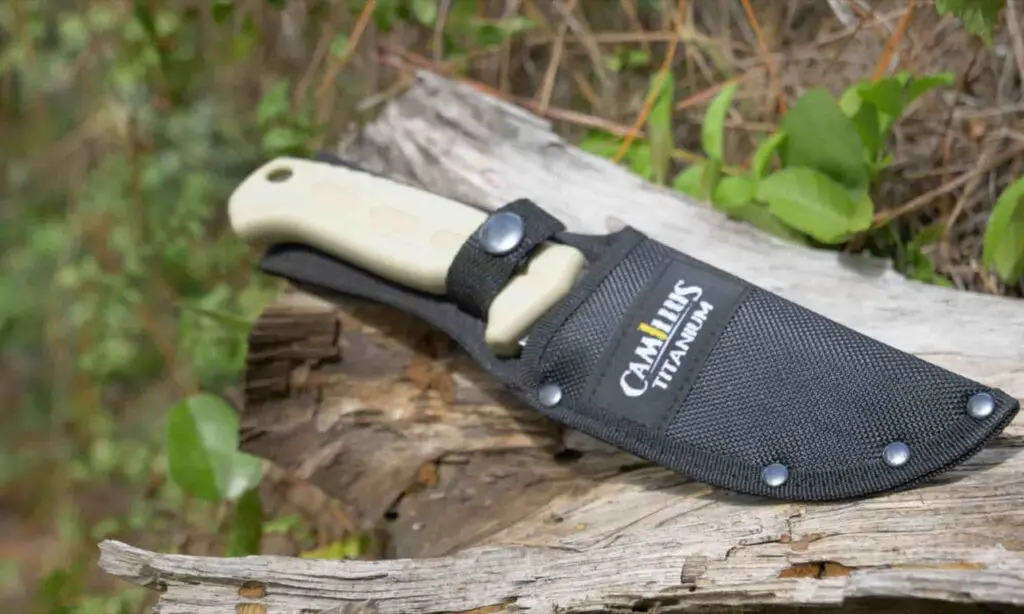 Camillus Roto 9" Gut Hook Fixed Blade Knife