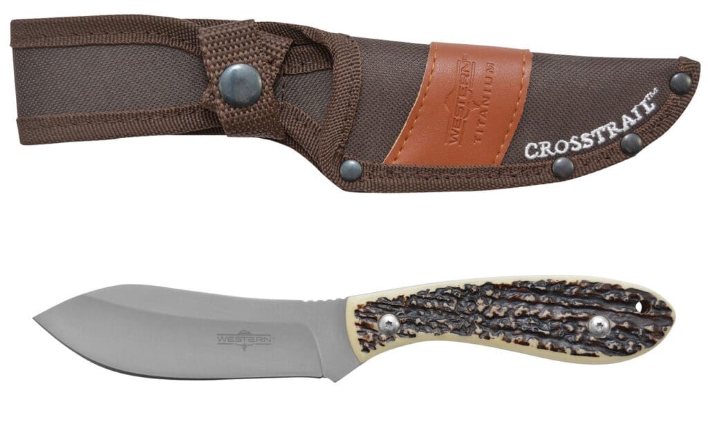 Western Crosstrail 9" Clip Point Fixed Blade Knife