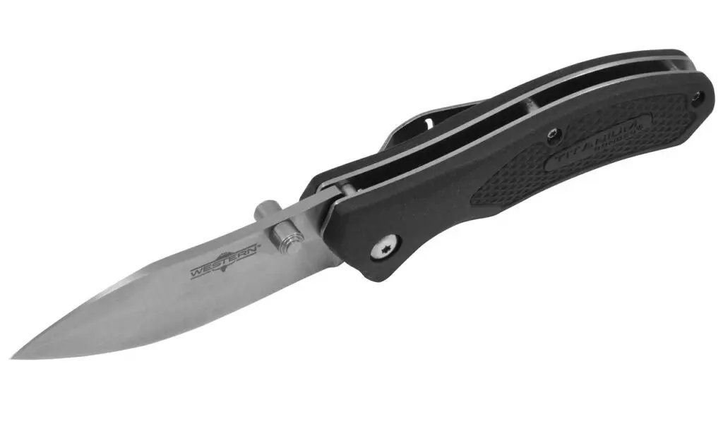 Western Blactrax 7" Folding Knife