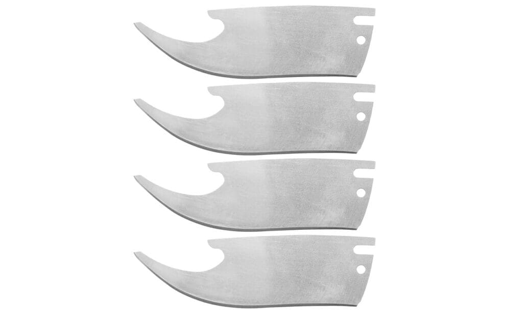 Camillus Tigersharp Replacement Blades, 4 Pk Straight For 19132