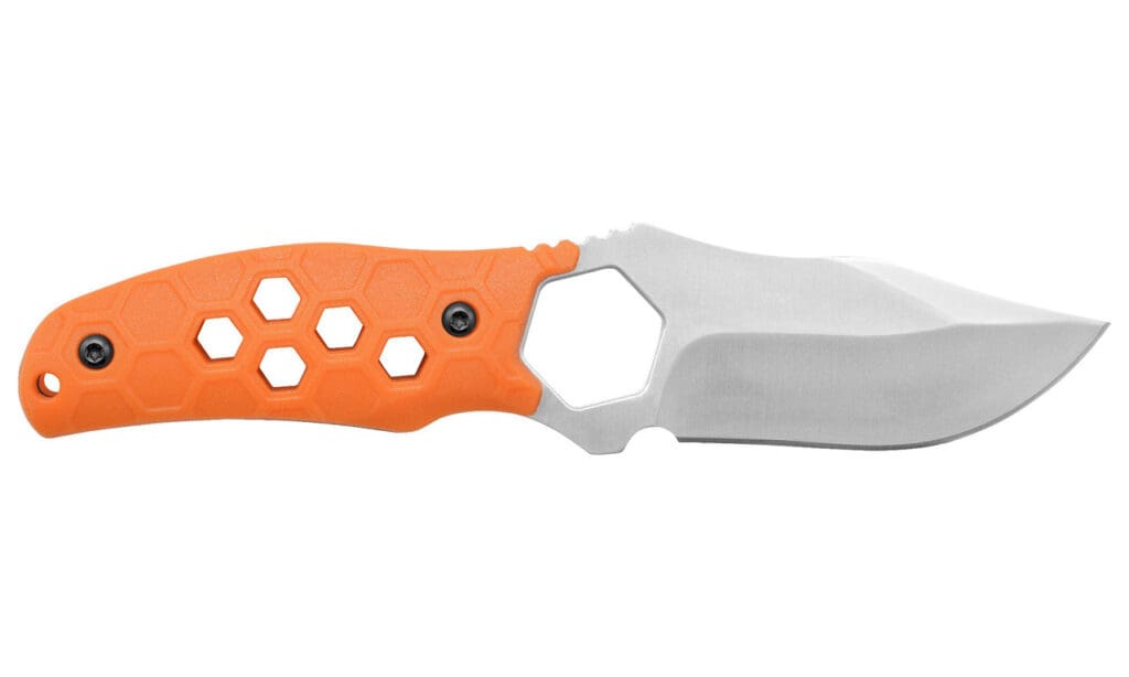 Camillus Comb 7.25" Fixed Blade Knife, Trap