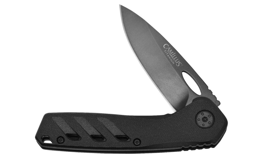 Camillus Slot Black 6.75" Folding Knife