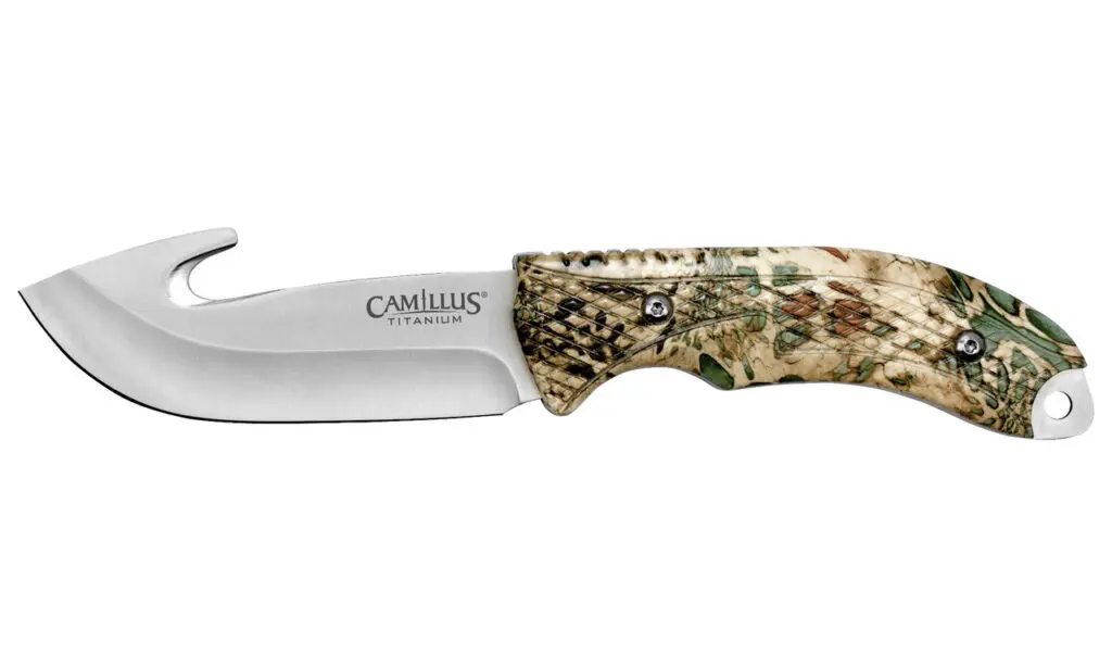 Camillus Viel 9" Gut Hook Fixed Blade Knife
