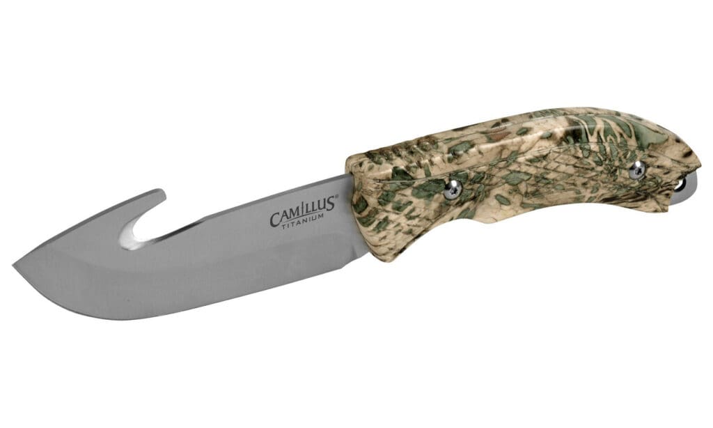 Camillus Viel 9" Gut Hook Fixed Blade Knife
