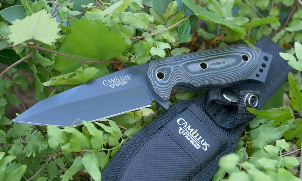 Camillus 7.75" Micarta Handle Fixed Blade Knife