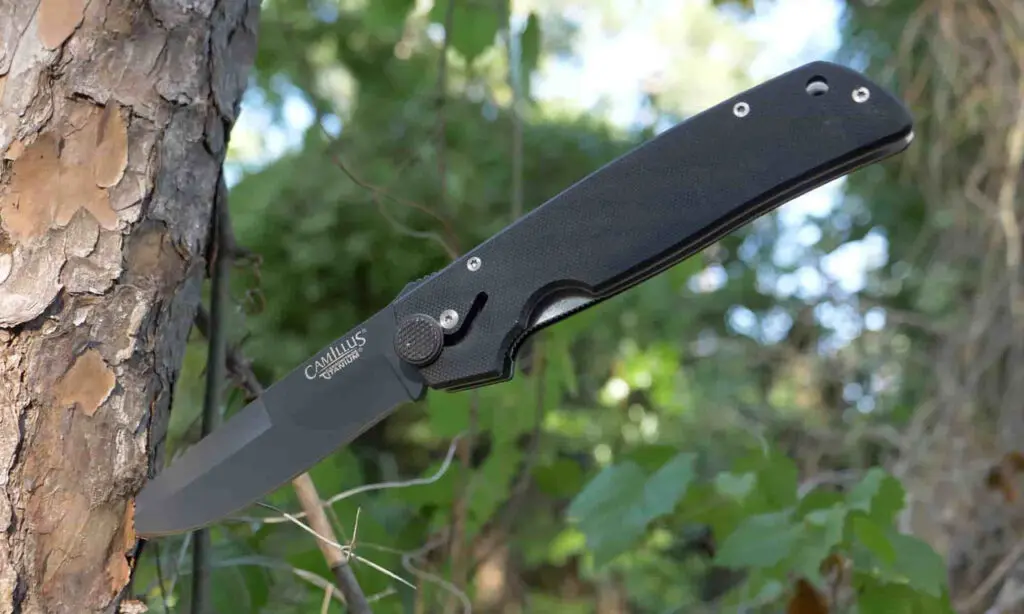 Camillus 8.25" Carbon Fiber Handle Folding Knife