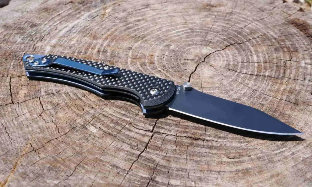 Camillus 7.25" Carbon Fiber Handle Folding Knife
