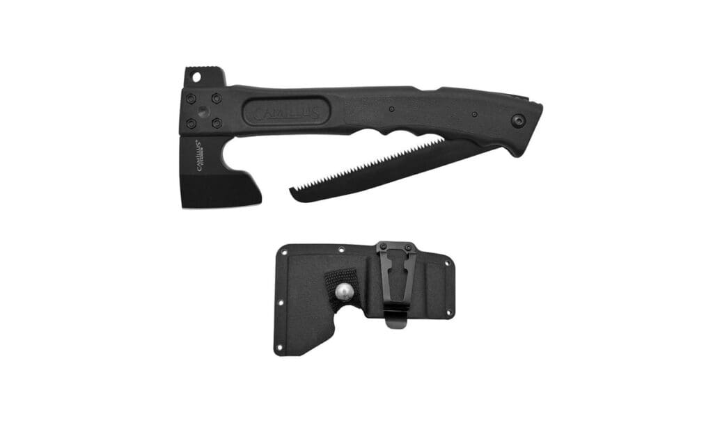 Camillus Camtrax Black 3 In 1 Hatchet