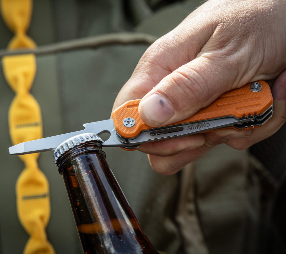 Camillus Pocket Block Orange 6.25" Folding Knife