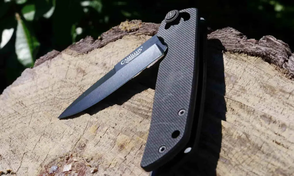 Camillus Cuda Mini Black 6.75" Folding Knife