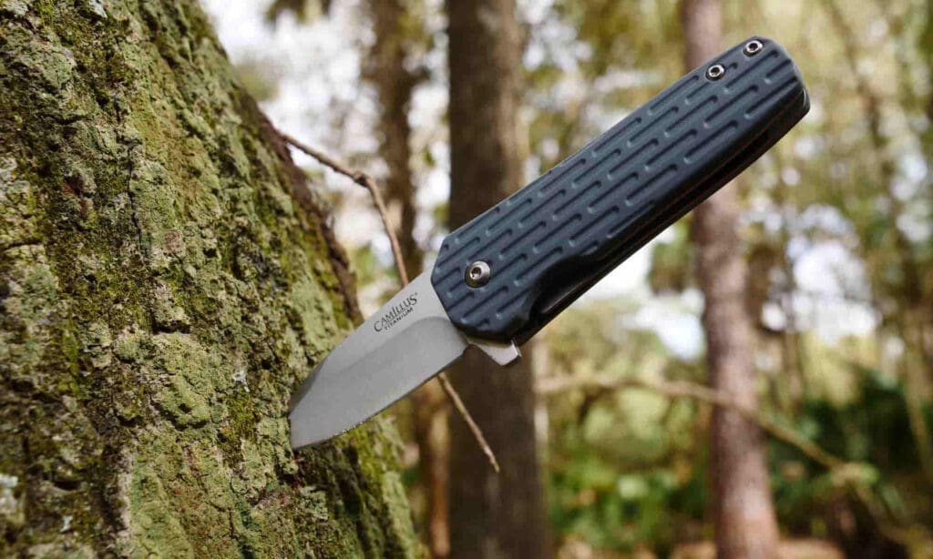Camillus Wedge Slate Blue 5.75" Folding Knife