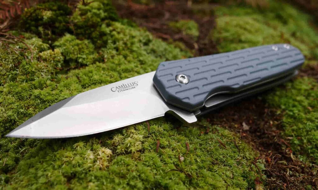 Camillus Wedge Slate Blue 5.75" Folding Knife