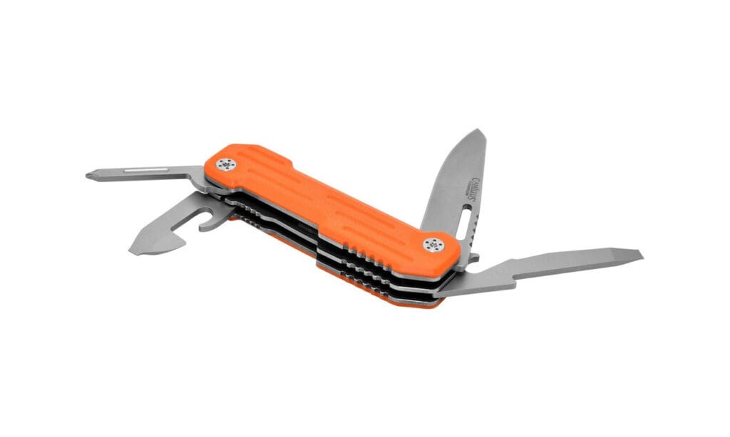 Camillus Pocket Block Orange 6.25" Folding Knife
