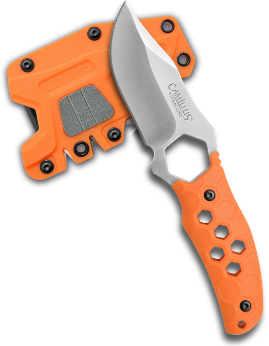 Camillus Comb Fixed blade knife