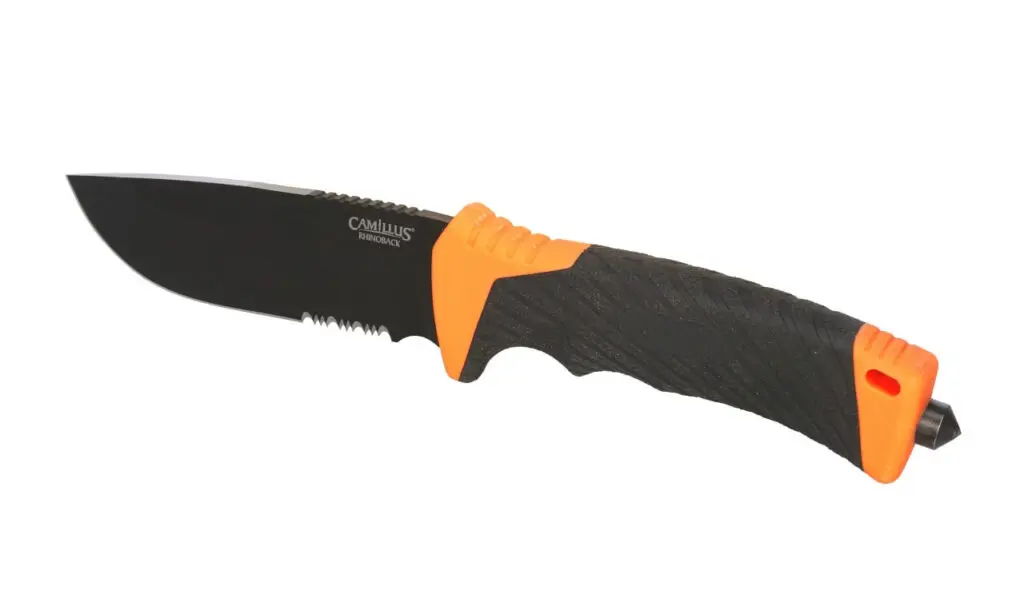 Camillus Rhinoback Fixed Blade Knife