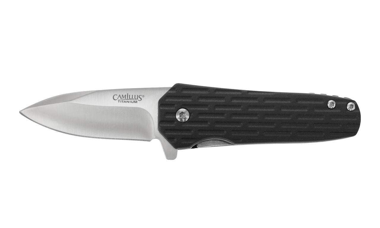 Camillus Wedge Black 5.75" Folding Knife