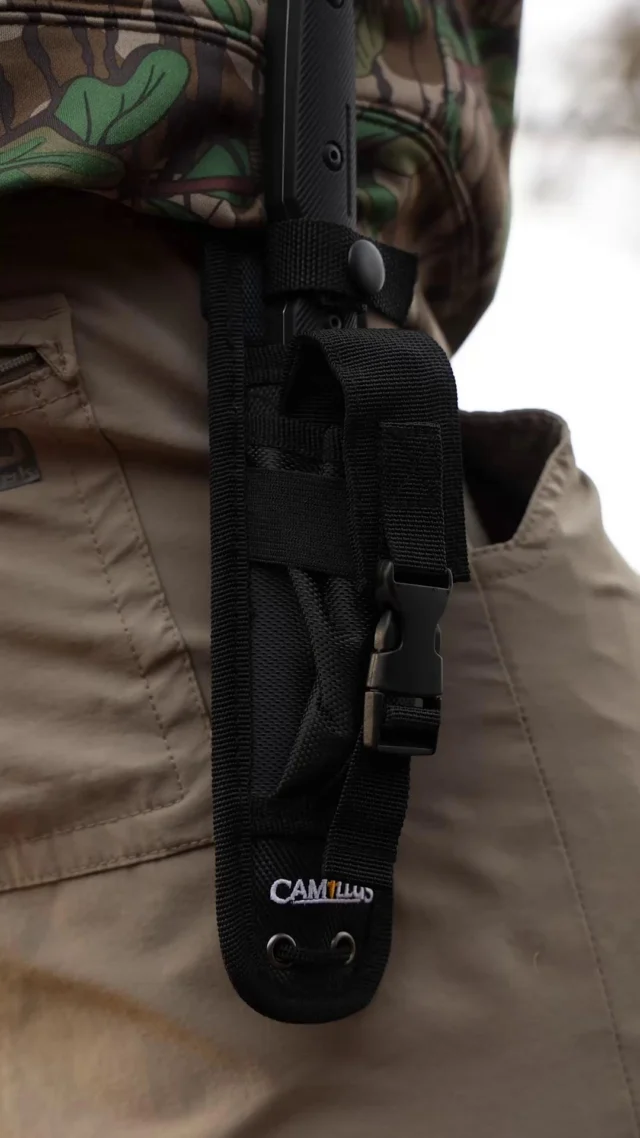 Perfect combo with a fixed and folding knife set.  Perfect for your next outdoor adventure.